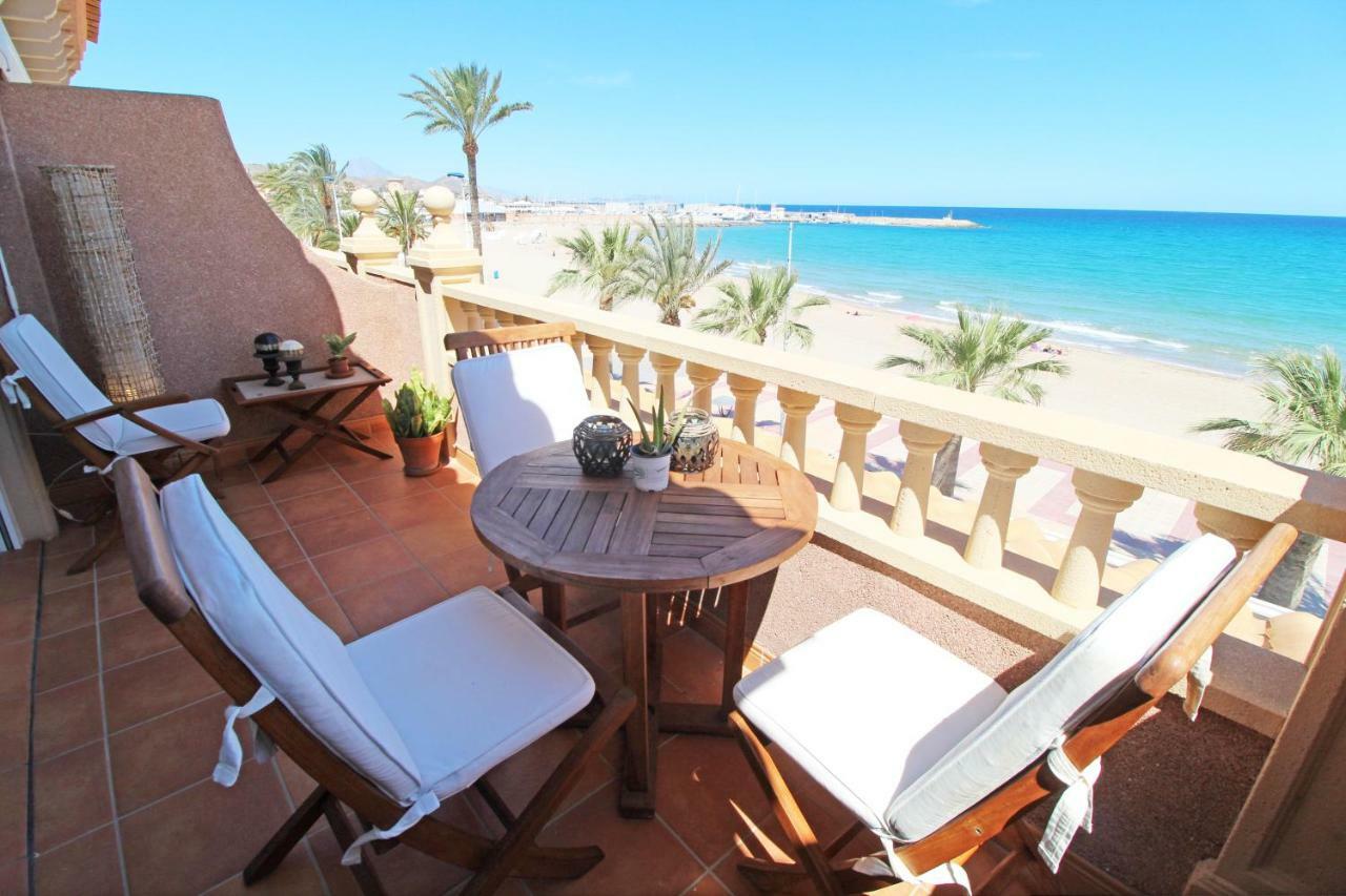 Ático duplex de lujo frente al mar. 1a linea playa Apartamento El Campello Exterior foto