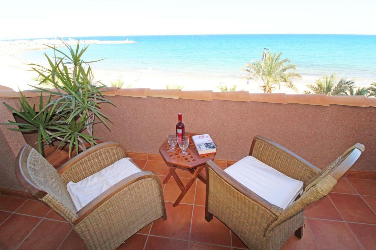 Ático duplex de lujo frente al mar. 1a linea playa Apartamento El Campello Exterior foto